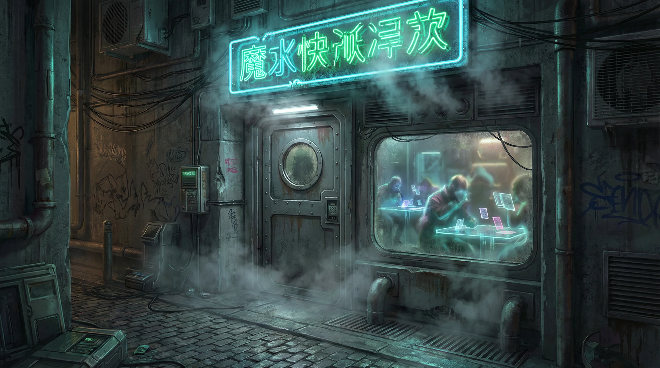 来生酒吧斗地主对战场景