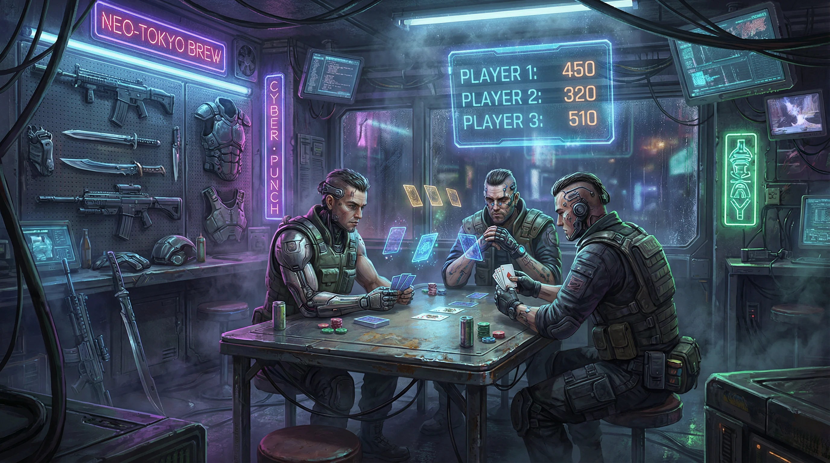 两位农民玩家在交换眼神