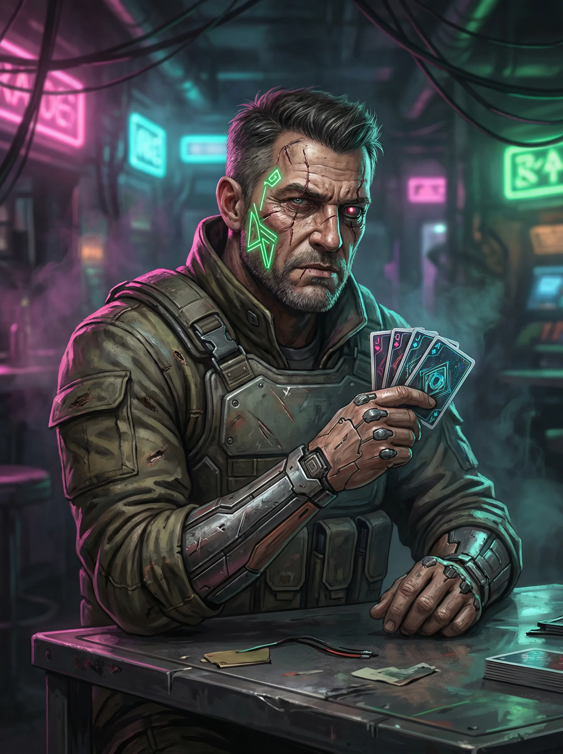 传奇牌手狂犬杰克肖像